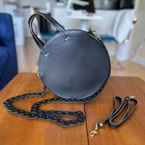 Clare V. Women's Black Alistair Circle Bag